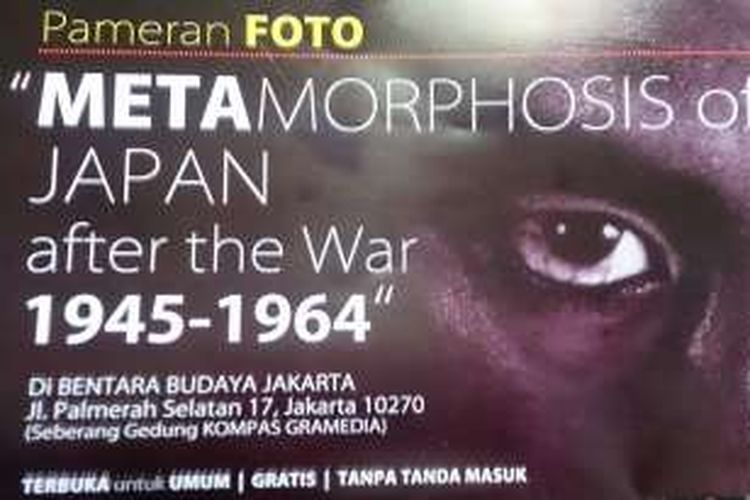 Pameran Metamorphosis of Japan After The War kerjasama Bentara Budaya Jakarta dan Japan Foundation