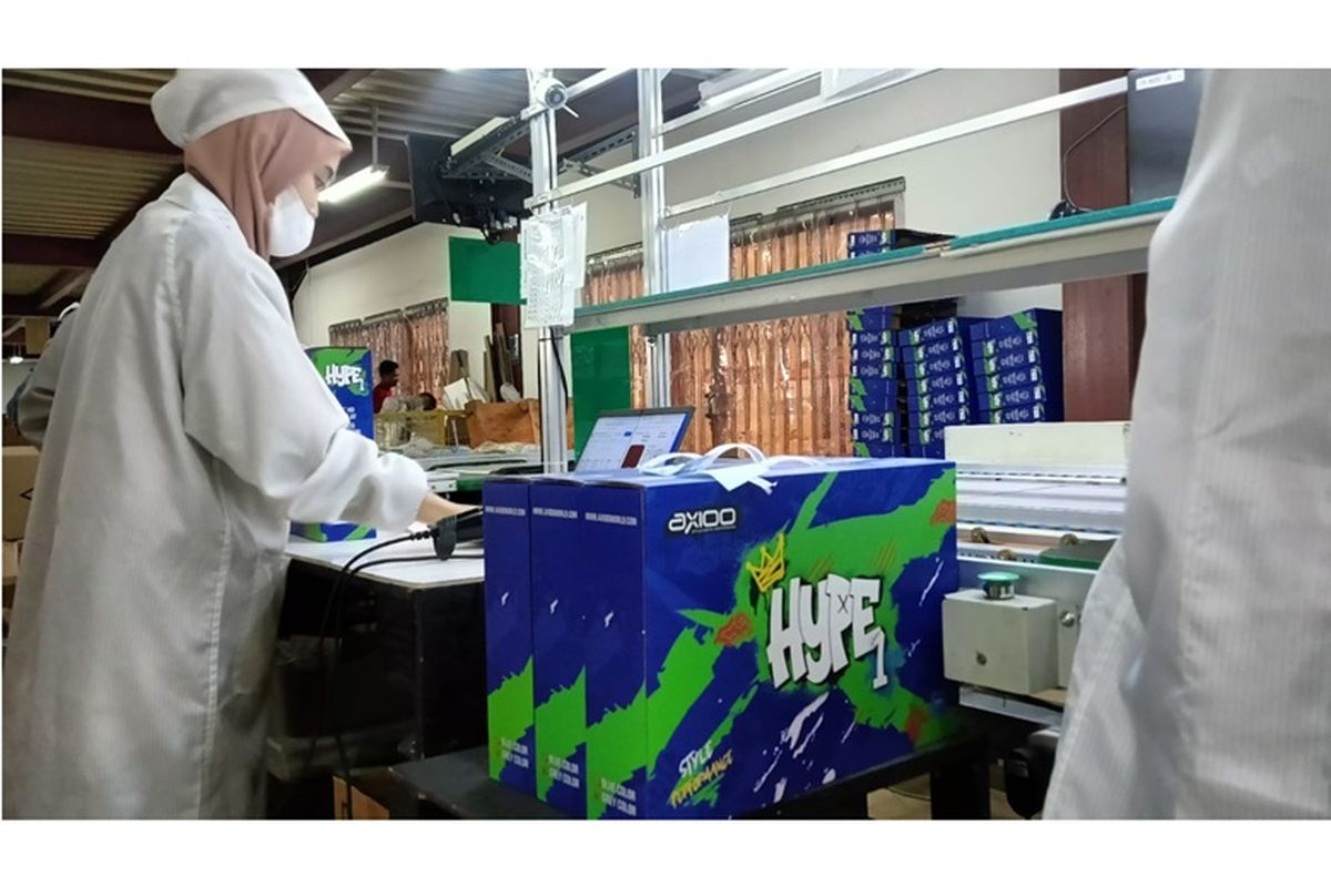 Perakitan laptop dan perangkat lain dari Axioo wajib melalui sejumlah tahapan. 