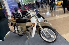 Modifikasi Honda Astrea Prima Bergaya Vespa Klasik