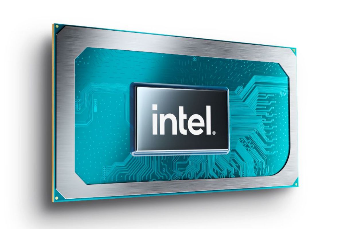 Ilustrasi prosesor Intel Core H-Series.