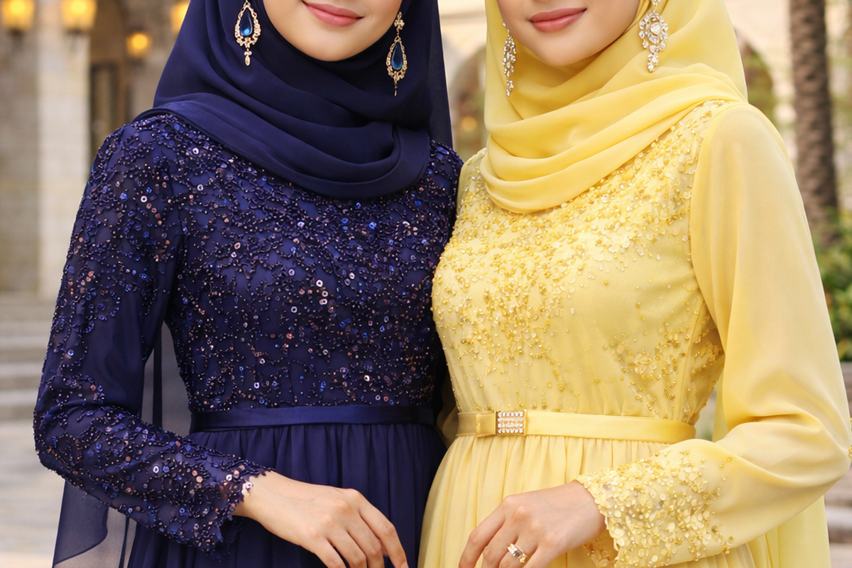 Navy & Canary Yellow