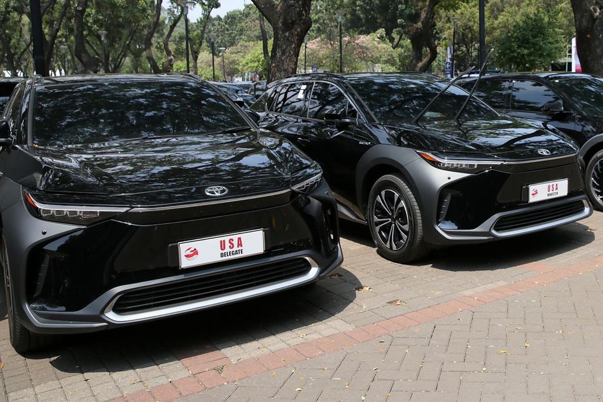 Toyota bZ4X kembali menjadi mobil kenegaraan pada KTT ASEAN 2023