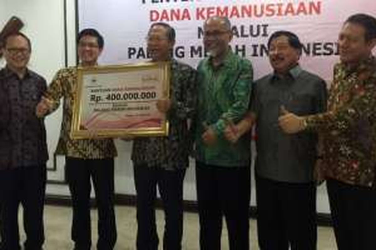 Bantuan Toyota Indonesia untuk PMI.