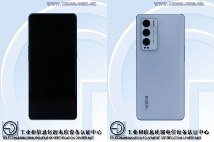 Spesifikasi dan wujud Realme X9 Pro yang muncul di situs TENAA China.