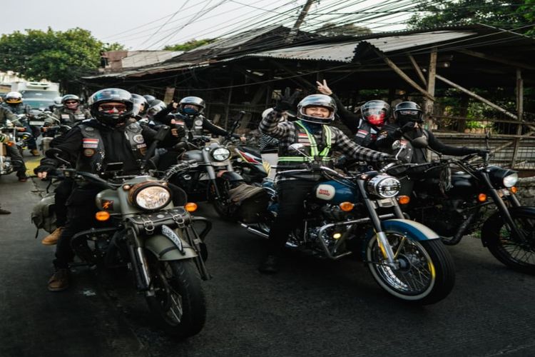 Touring ke Sukabumi, Komunitas Motor Perkuat Persaudaraan Lewat Camping 