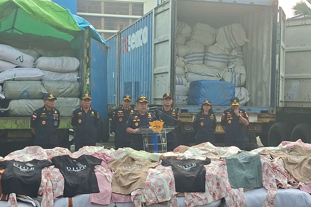 Bongkar Penyelundupan Garmen, Bos Bea Cukai: Kami Tak Akan Berikan Ruang Masuknya Barang Merugikan
