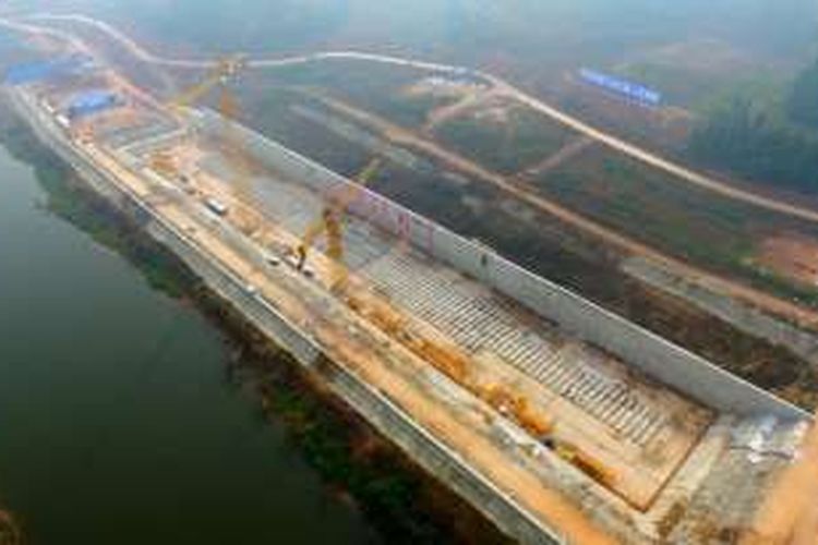 Replika Titanic di Shichuan, China mulai dibangun pada minggu-minggu ini.