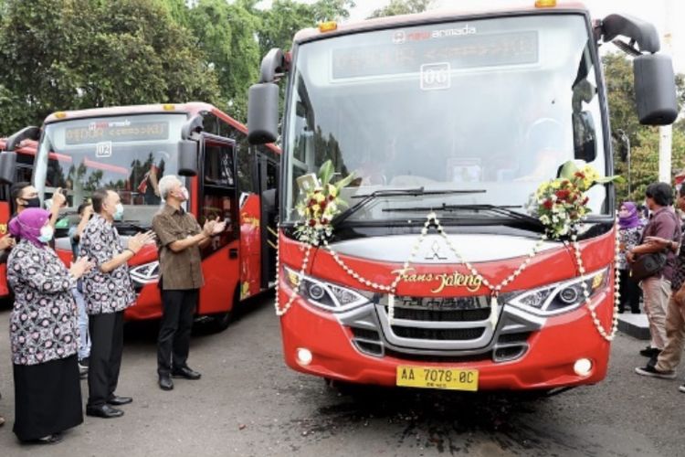 Bus Trans Jawa Tengah Menambah Koridor Layanan