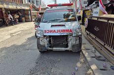 Viral, Video Ambulans Tabrak Sepeda Motor di Bandung Barat