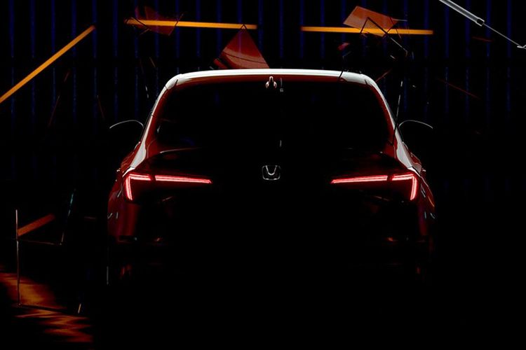Teaser tampilan belakang Honda Civic generasi terbaru.