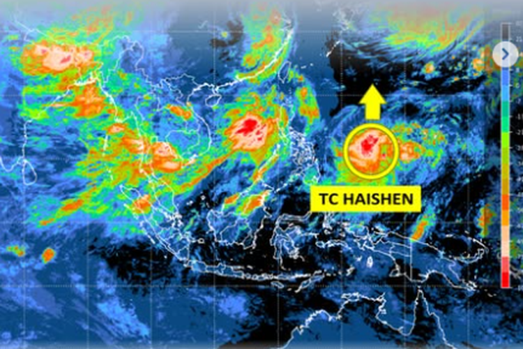BMKG Peringatkan Dampak Siklon Tropis Haishen, Nelayan dan Warga Pesisir agar Waspada