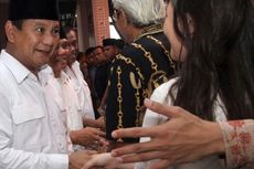 Lantunan Shalawat Sambut Kedatangan Prabowo-Hatta di Gedung MK