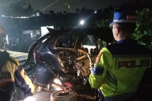 Sekeluarga asal Lampung Jadi Korban Kecelakaan Maut di Jalur Puncak Cianjur