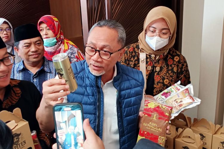 Zulkifli Hasan saat berkunjung ke Malang, Jumat (28/10/2022)