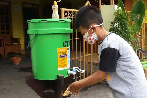 Cerita Warga di Malang, Tumbuhkan Kebiasaan Cuci Tangan untuk Cegah Covid-19