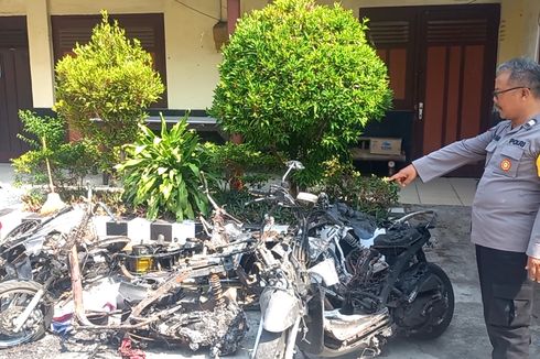6 Motor Dibakar, Sejumlah Rumah Rusak akibat Bentrok 2 Ormas di Magelang Didata