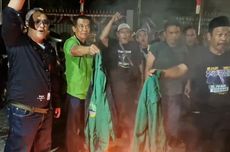 Kader PPP Tasikmalaya Bakar Seragam di Depan Kantor DPP, Polisi Pastikan Belum Ada Laporan