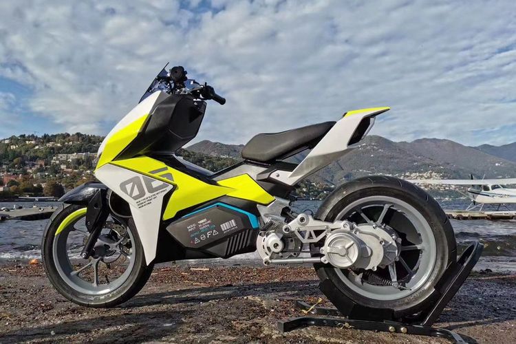 Skuter listrik Felo FW-06 dari basis Kymco F9