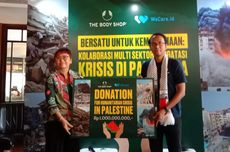 Berikan Donasi ke Palestina, The Body Shop Klaim Sudah Putus dengan Brand Induk Sebelumnya