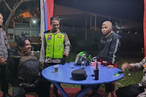 Video Viral Pemudik Motor Tujuan Kediri Tak Sadar Istri dan Anaknya Tertinggal di Brebes, Sempat Dikira Jatuh
