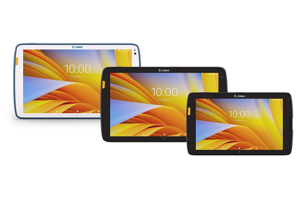 Tablet Zebra ET40/ET45 (seri ET4x) dan ET40-HC/ET45-HC (seri ET4x-HC).