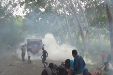 Polisi Bubarkan Konvoi Penambang Liar yang Hendak Demo