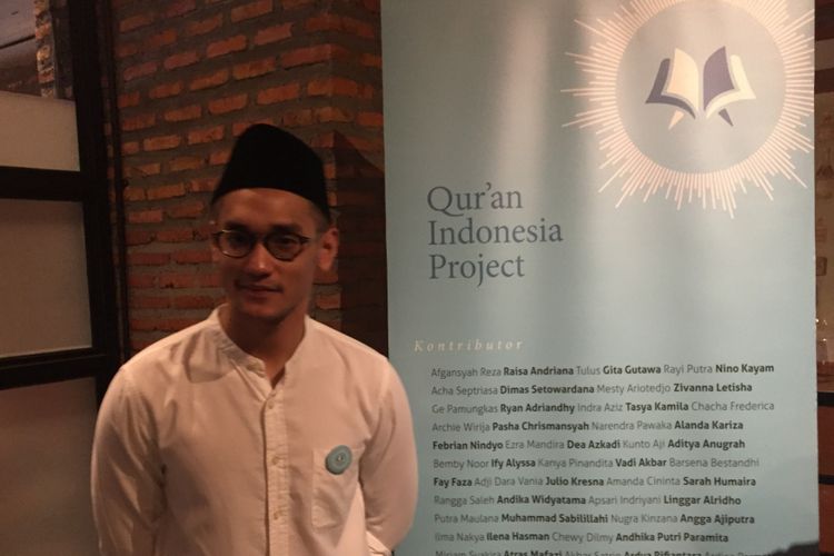 Afgansyah Reza diabadikan di Conclave, Jalan Wijaya, Jakarta Selatan, Kamis (18/5/2017).