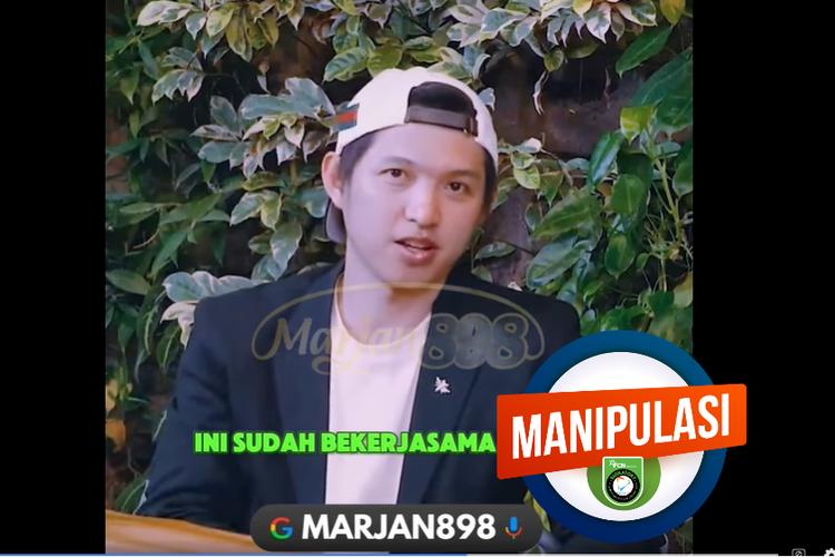 Video yang mengeklaim Denny Sumargo dan Dennis Lim mempromosikan situs judi