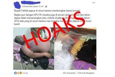 [HOAKS] Anggota KPU Dapat Ancaman Dibunuh jika Tak Menangkan Jokowi