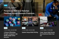 [POPULER TREN] Penjelasan KAI soal Keluhan Fasilitas Kereta Ekonomi Premium