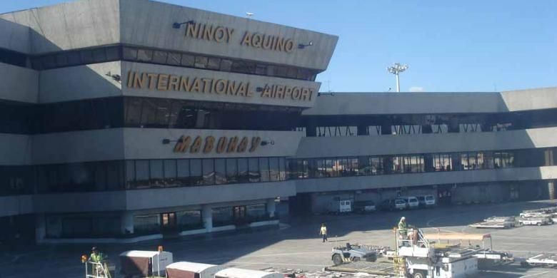Bandara Ninoy Aquino di Manila, ibu kota Filipina. 