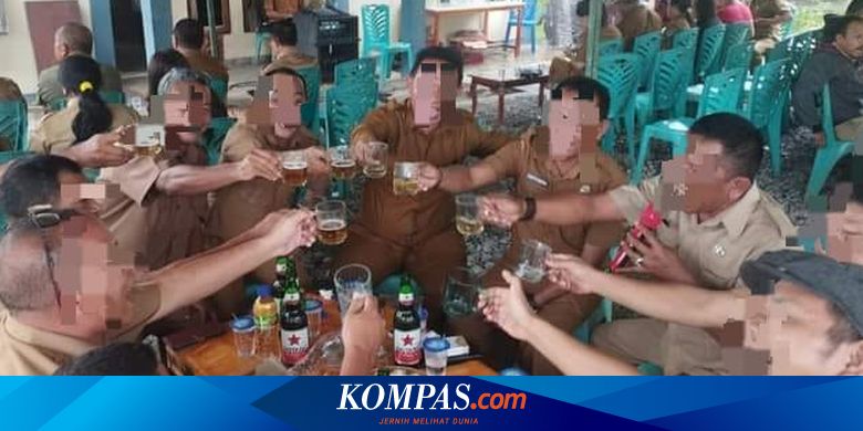 Viral, Foto ASN Manggarai Timur Minum Miras Beramai-ramai, Pj Sekda Minta Maaf