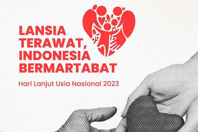 Tema Hari Lanjut Usia Nasional 2023 adalah Lansia Terawat Indonesia Bermartabat, yang memuat pesan kepedulian akan terwujudnya harkat martabat lansia Indonesia yang tercermin dengan terpenuhinya hak-hak lansia.