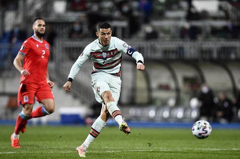 Luksemburg Vs Portugal, Akhirnya Cristiano Ronaldo Cetak Gol Lagi