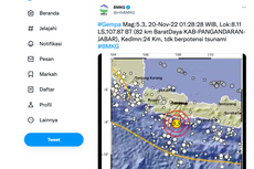 Analisis Gempa M 5,3 Pangandaran yang Terasa hingga Bandung