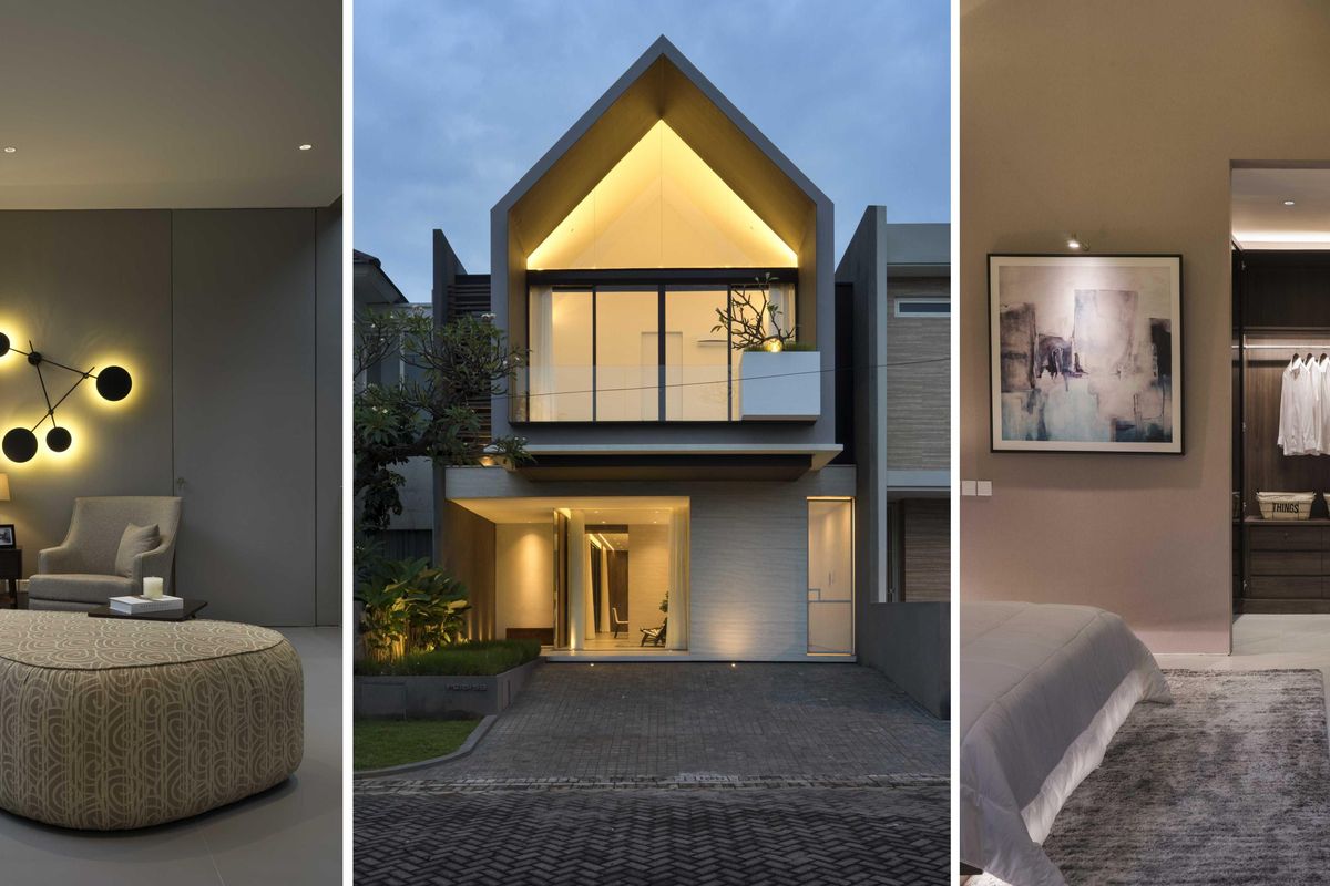 Desain rumah minimalis yang modern dan kaya cahaya karya Simple Projects Architecture