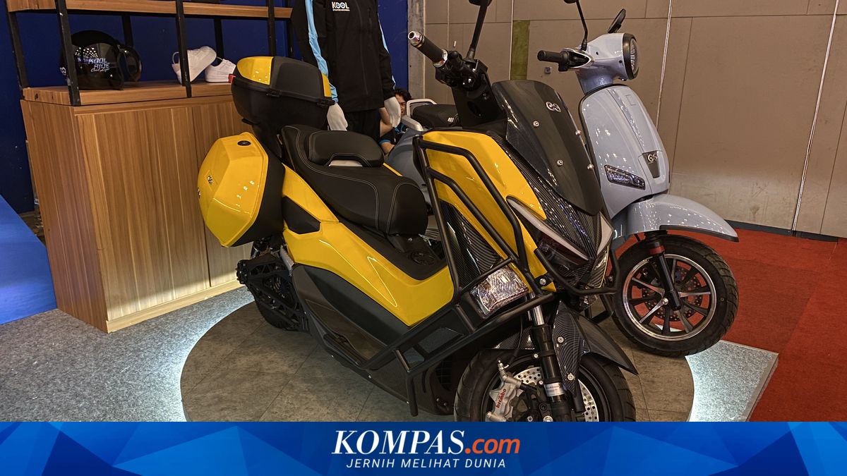 Spesifikasi KOOL EV Bima, Motor Listrik Maxi Mirip NMAX dan Aerox