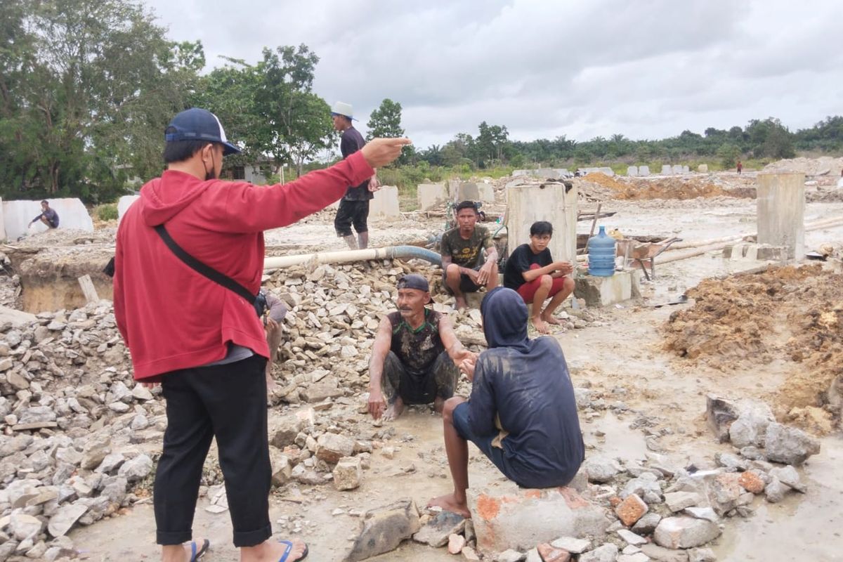 Bekas Pabrik di Bangka Barat Jadi Tambang Ilegal, Pelaku Tak Ditangkap