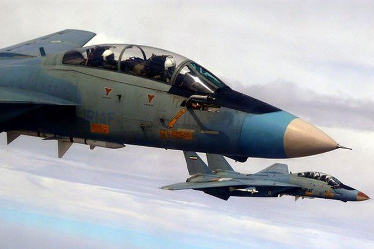 Jet tempur F-14 Iran.