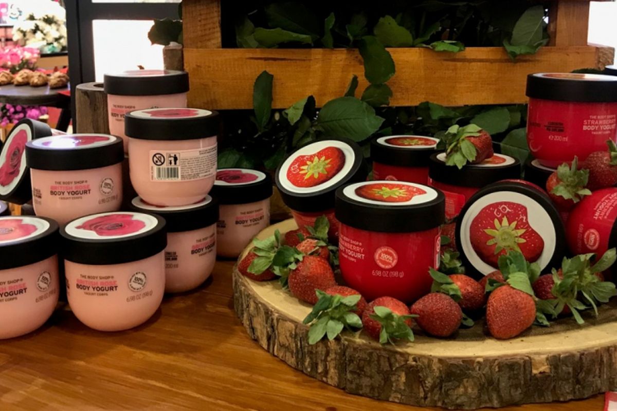 Body yogurt, pelembab tubuh terbaru dari Body Shop.