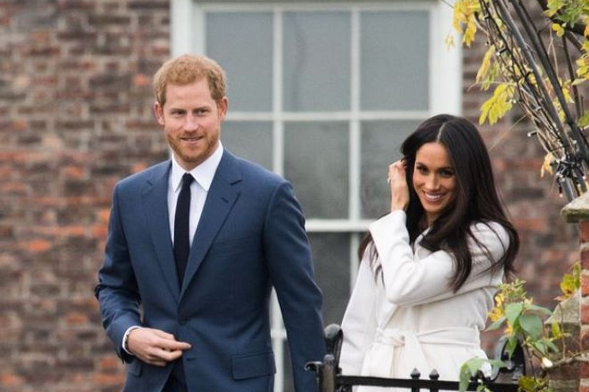 Pangeran Harry dan Meghan Markle.