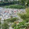 Viral, Sungai-sungai di Surabaya Tertutup Sampah, Pemkot Turun Tangan