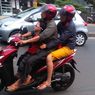 Membonceng Anak di Jok Depan Motor, Kesalahan yang Berujung Fatal