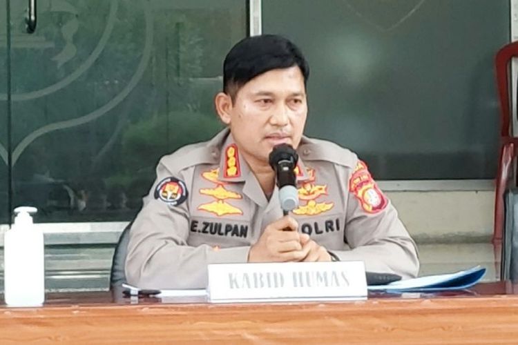 Kabid Humas Polda Metro Jaya Kombes Pol Endra Zulpan. 
