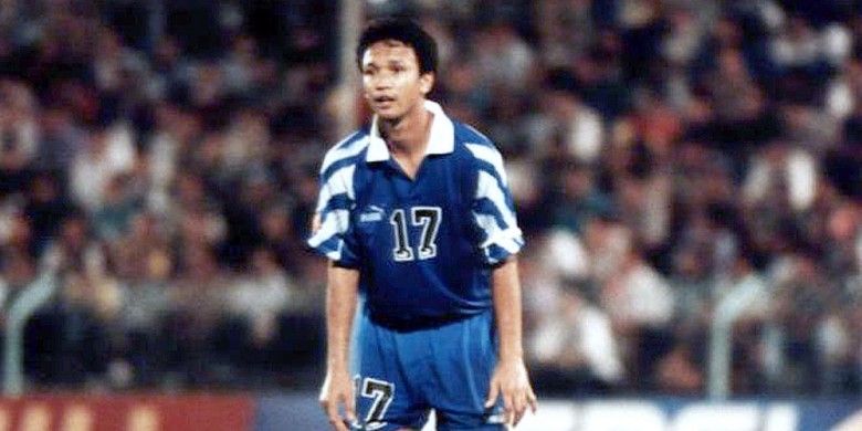 Fandi Ahmad, pemain asing asal Singapura yang bermain di klub Niac Mitra pada musim kompetisi Galatama 1982-1983.