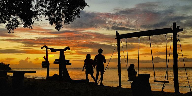 Taman Nasional Baluran (TNB) di perbatasan Banyuwangi-Situbondo, Jawa Timur.