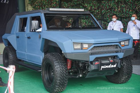 Pindad Kenalkan MV2 4x4, Mirip Maung Versi Modern 