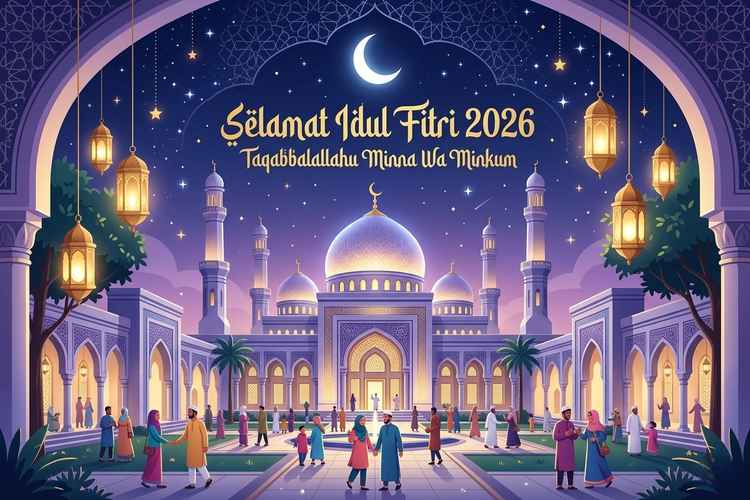 100 Ucapan Idul Fitri 2026 yang Islami dan Penuh Makna 