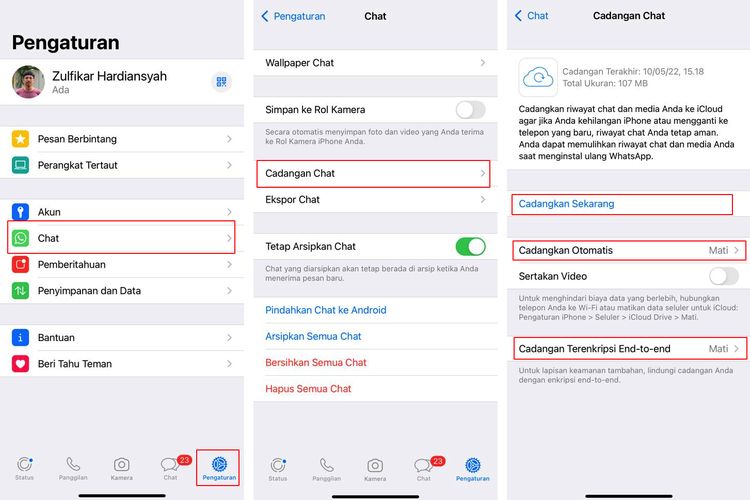 Gambar Cara Melihat Backup Whatsapp Di Icloud - iFaWorldCup.com