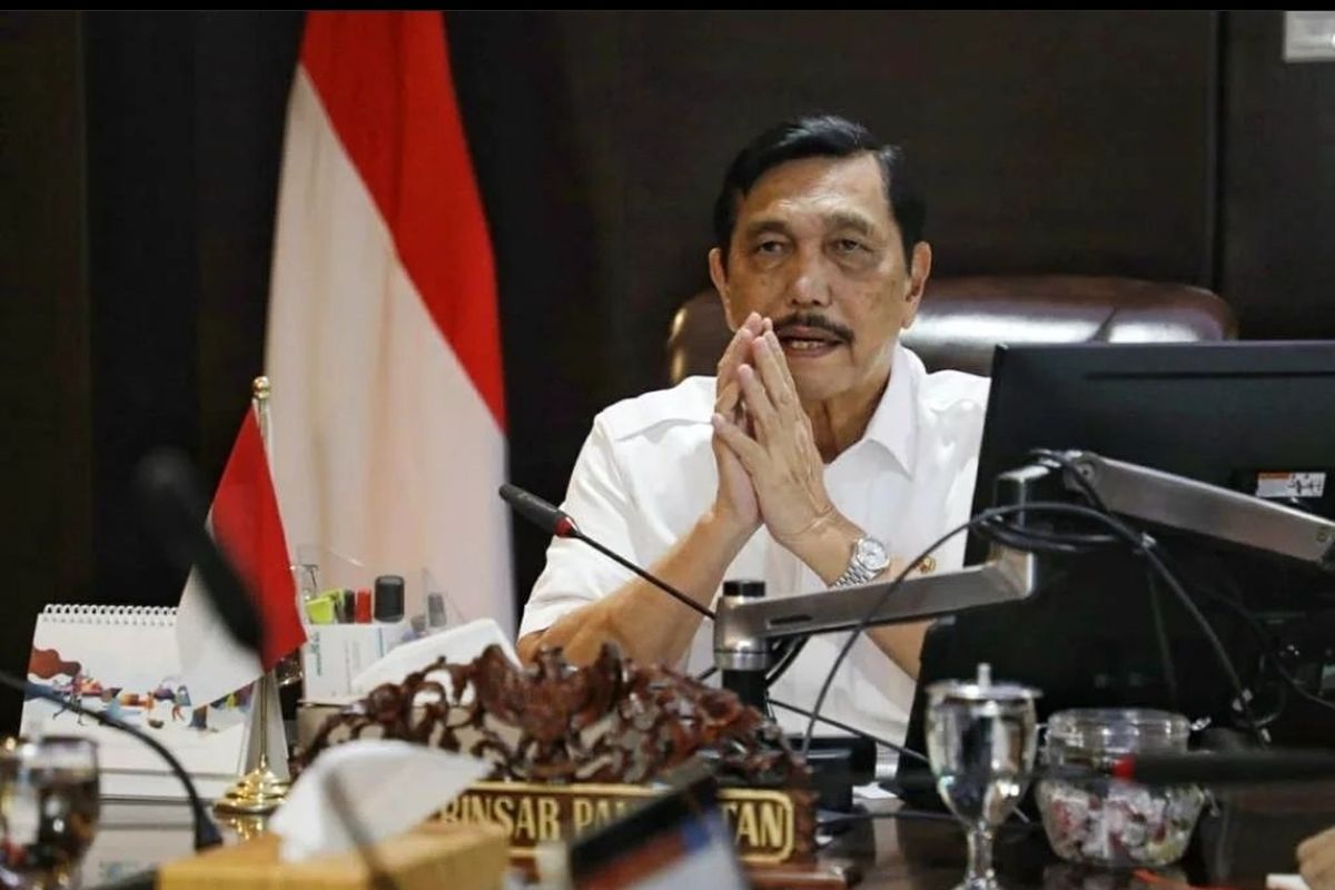 Unggahan Instagram Menteri Koordinator Bidang Kemaritiman dan Investasi (Menko Marves), Luhut Binsar Pandjaitan